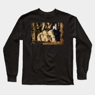 The Nets - by Avril Thomas at Magpie Springs Long Sleeve T-Shirt